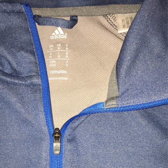 Adidas long sleeve zip up - Picture 3 of 3